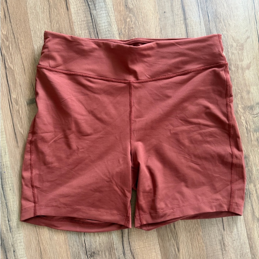Outdoor Voices Women's Terracotta Athletic Shorts